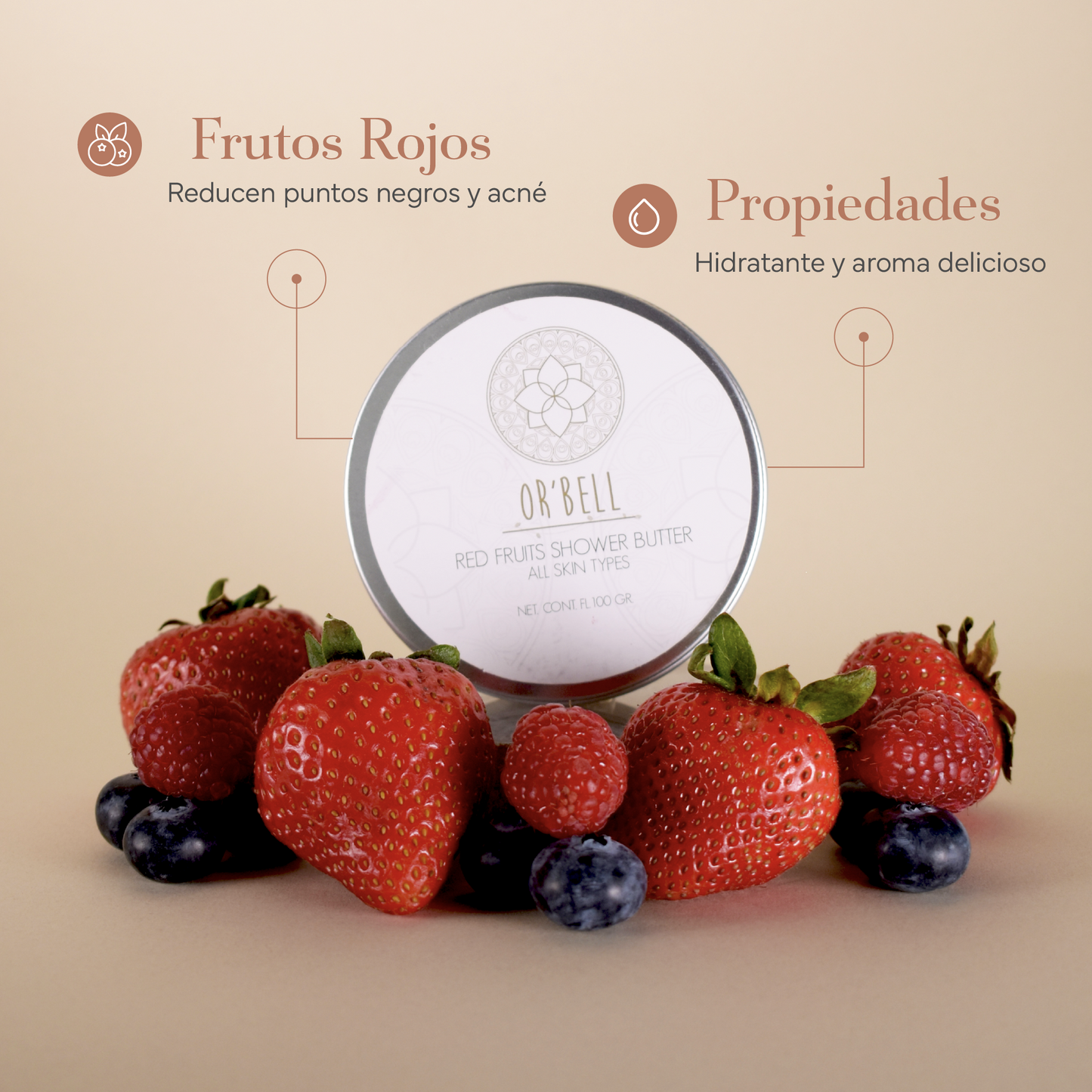 Shower Butter - Red Fruits